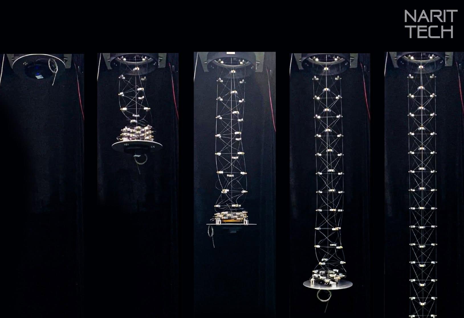 ระบบกลไกต่อขยายอุปกรณ์ปฏิบัติพันธกิจสำหรับอวกาศยาน Spacecraft Deployable Mechanism