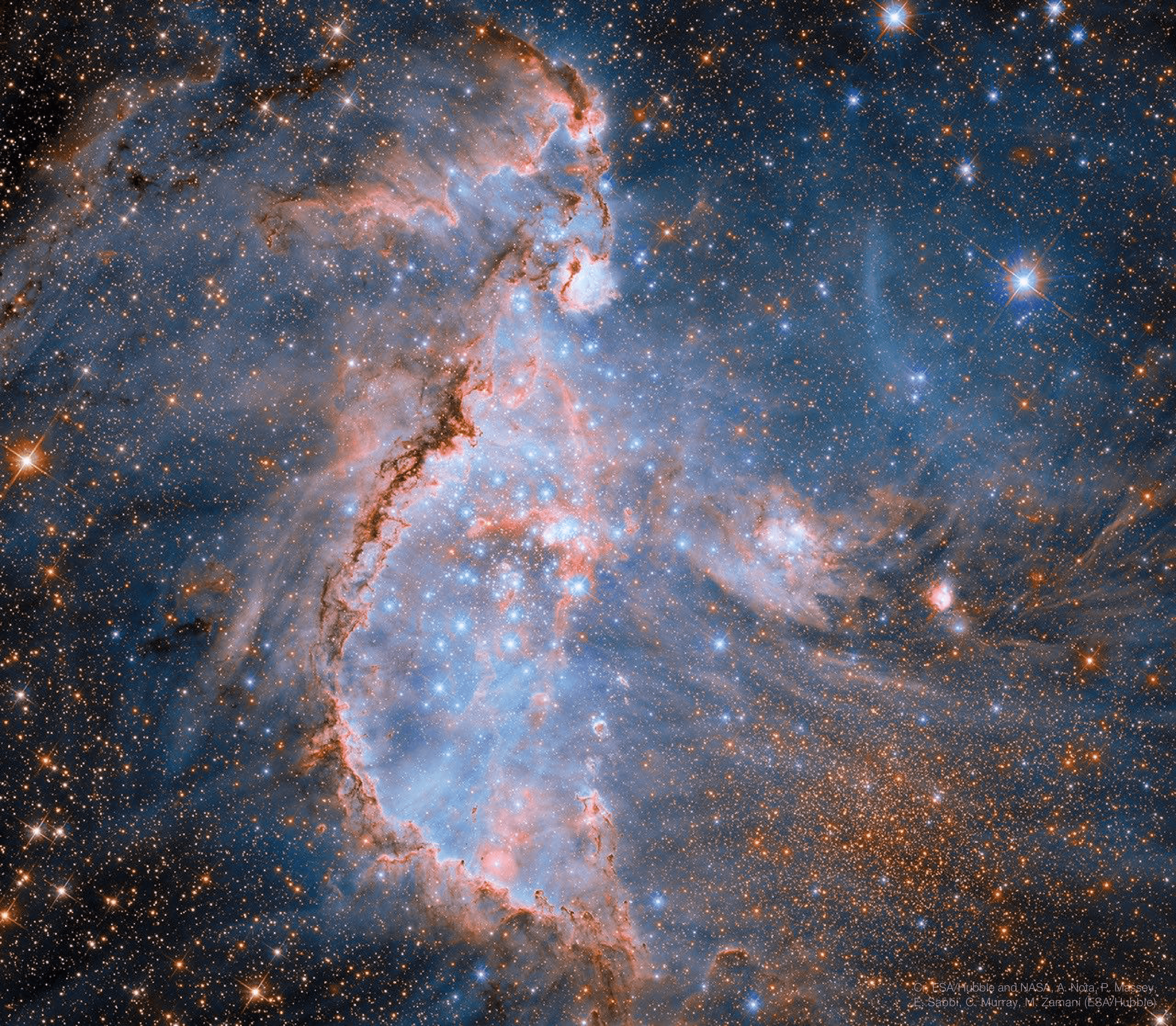 สุขสันต์วันเกิด “ฮับเบิล” เฉลิงฉลองครบรอบ 35 ปี ด้วยภาพกระจุกดาว NGC 345