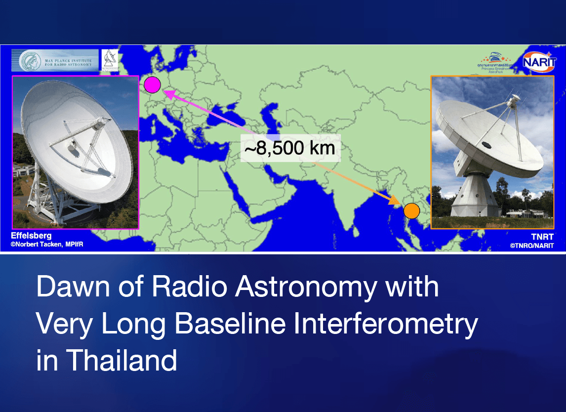 Dawn of Radio Astronomy with Very Long Baseline Interferometry in Thailand