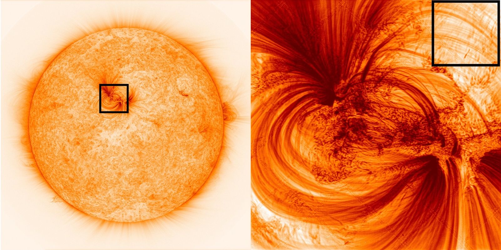 ภาพถ่ายดวงอาทิตย์จากกล้องโทรทรรศน์ Hi-C เผยให้เห็นชั้นบรรยากาศดวงอาทิตย์ที่ความละเอียดสูงสุด