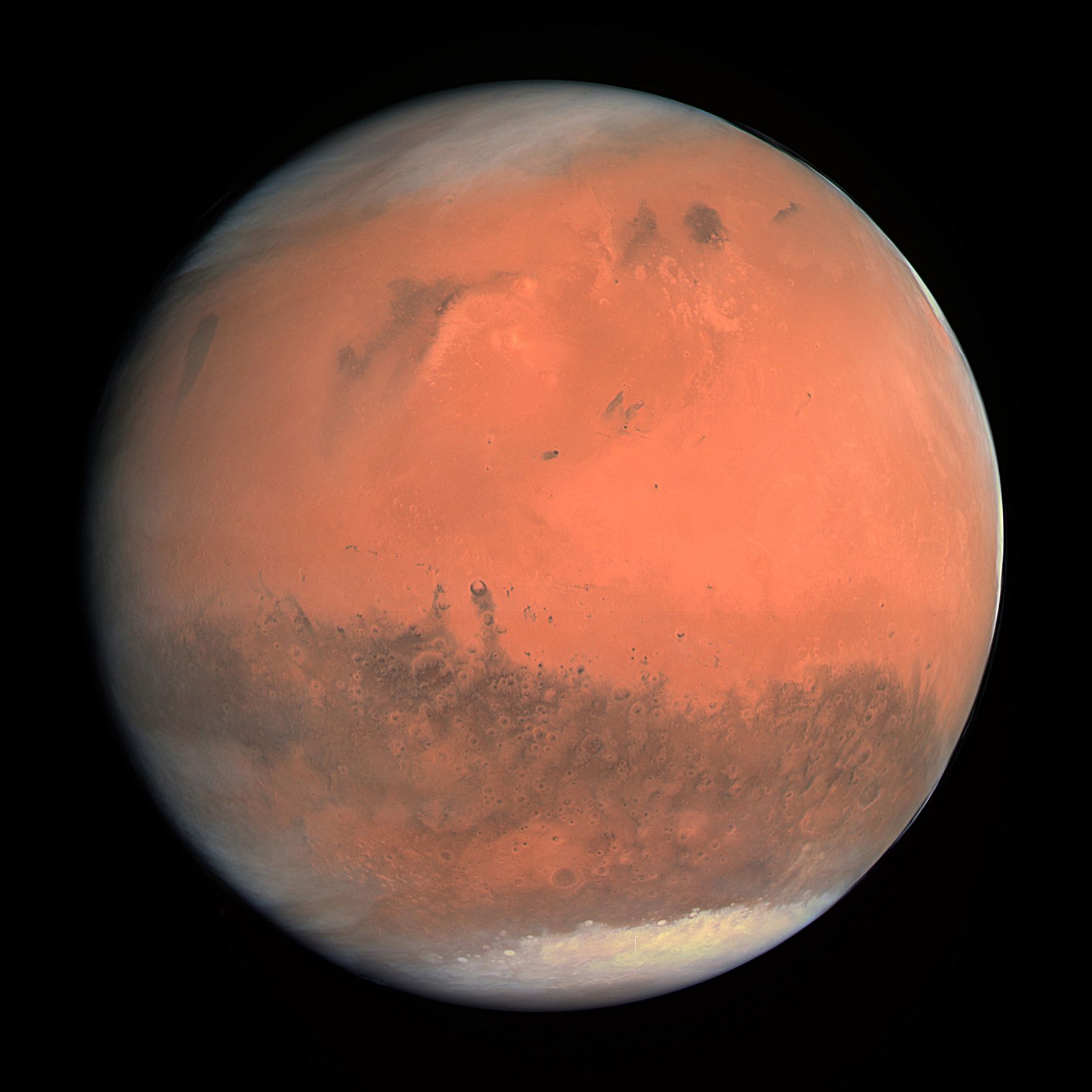 ยานอวกาศพบว่าการส่ายของขั้วดาวอังคารอาจไม่ได้มีอัตราคงที่อีกต่อไป
