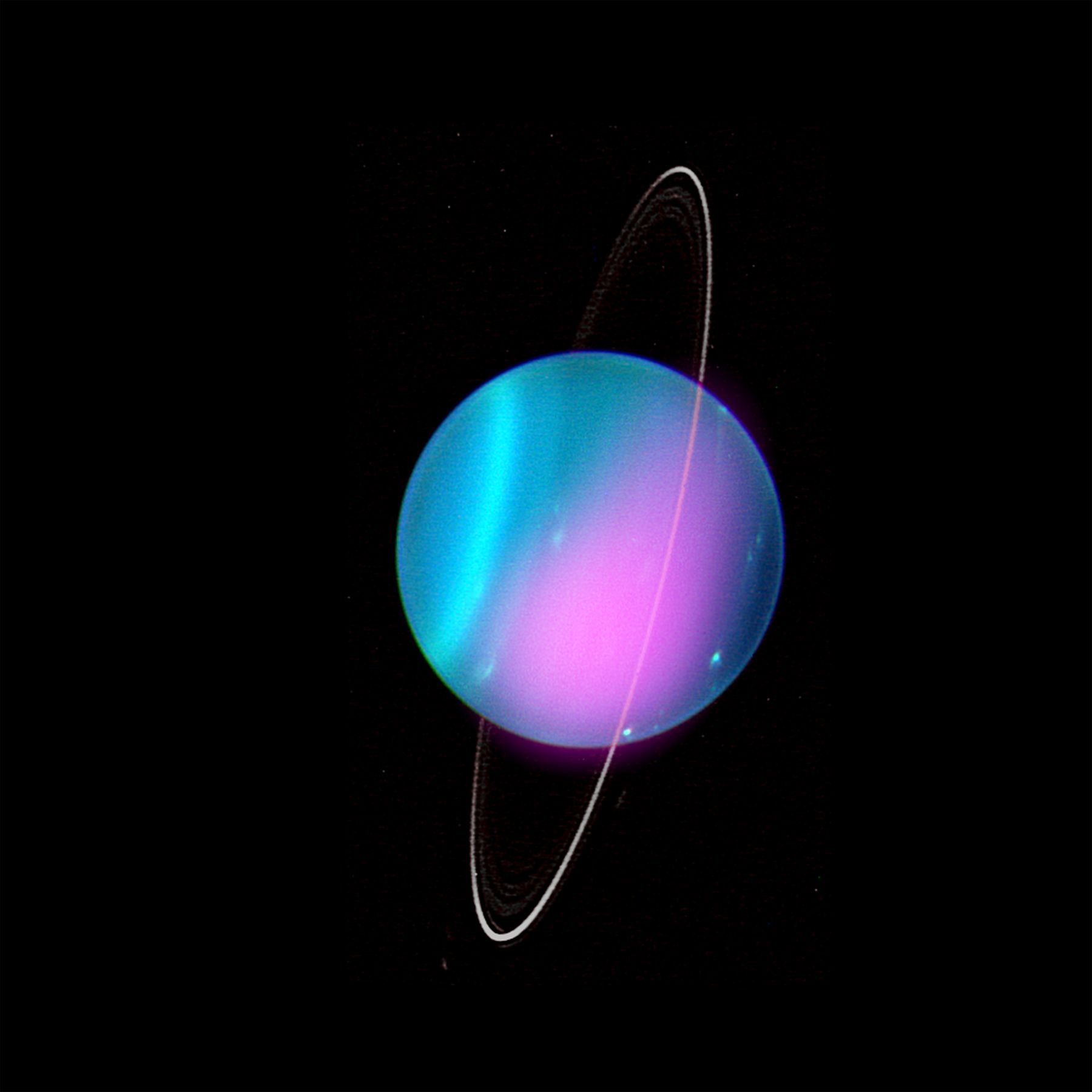 นักดาราศาสตร์พบการแผ่รังสีเอกซ์จากดาวยูเรนัสเป็นครั้งแรก