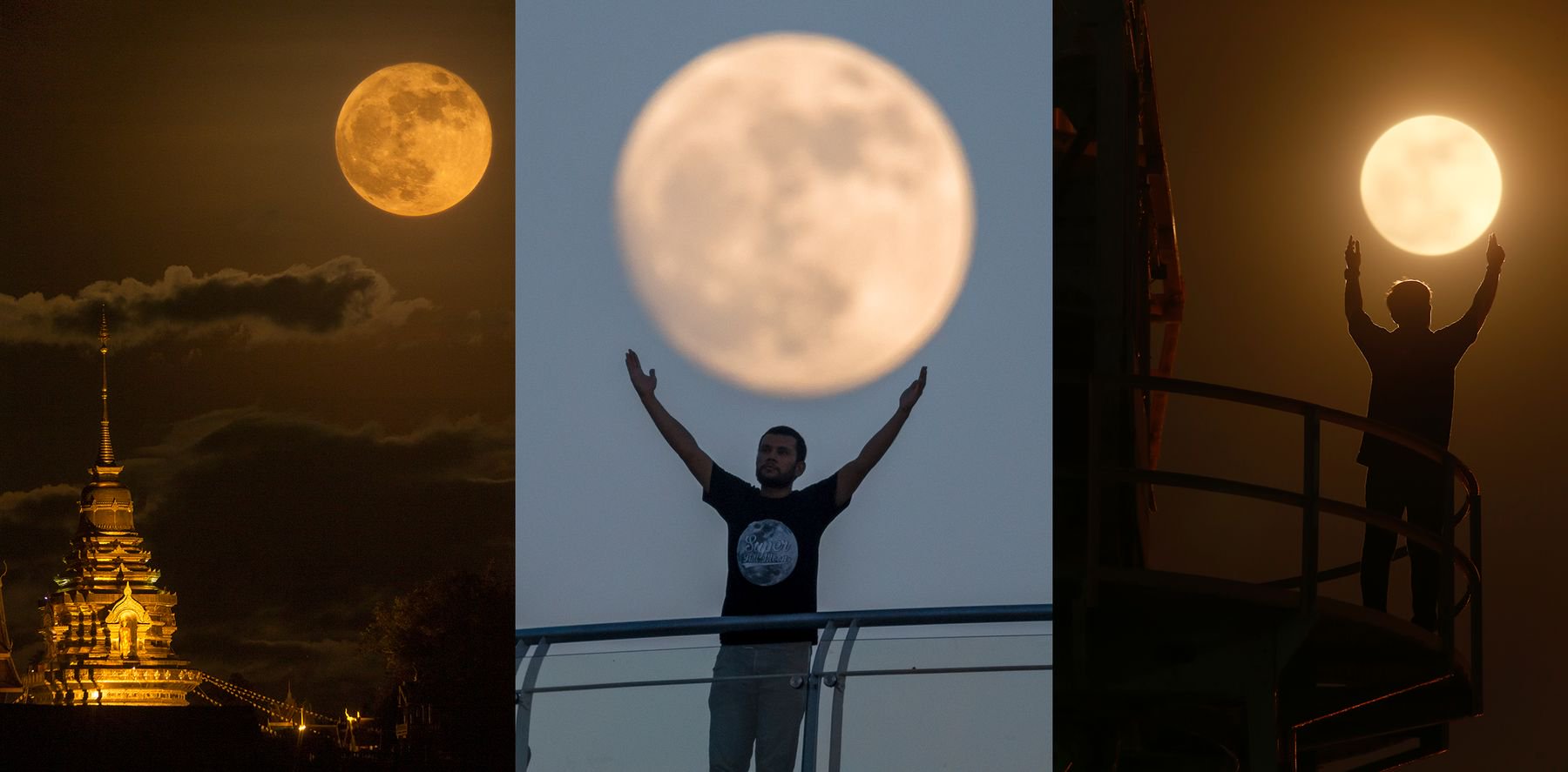 พร้อมถ่ายภาพ Super Moon 3 เดือนติดกัน ในคืนวันพระจันทร์เต็มดวง