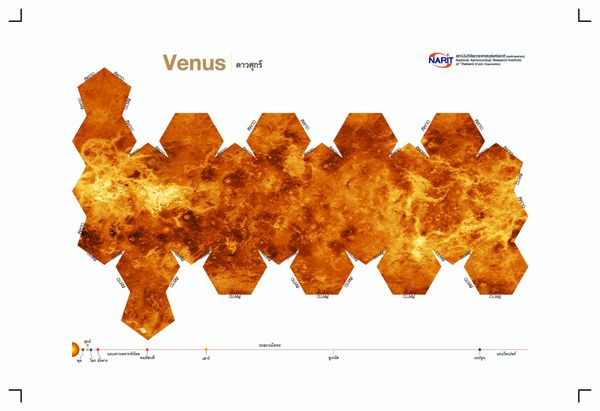 Planet model Venus